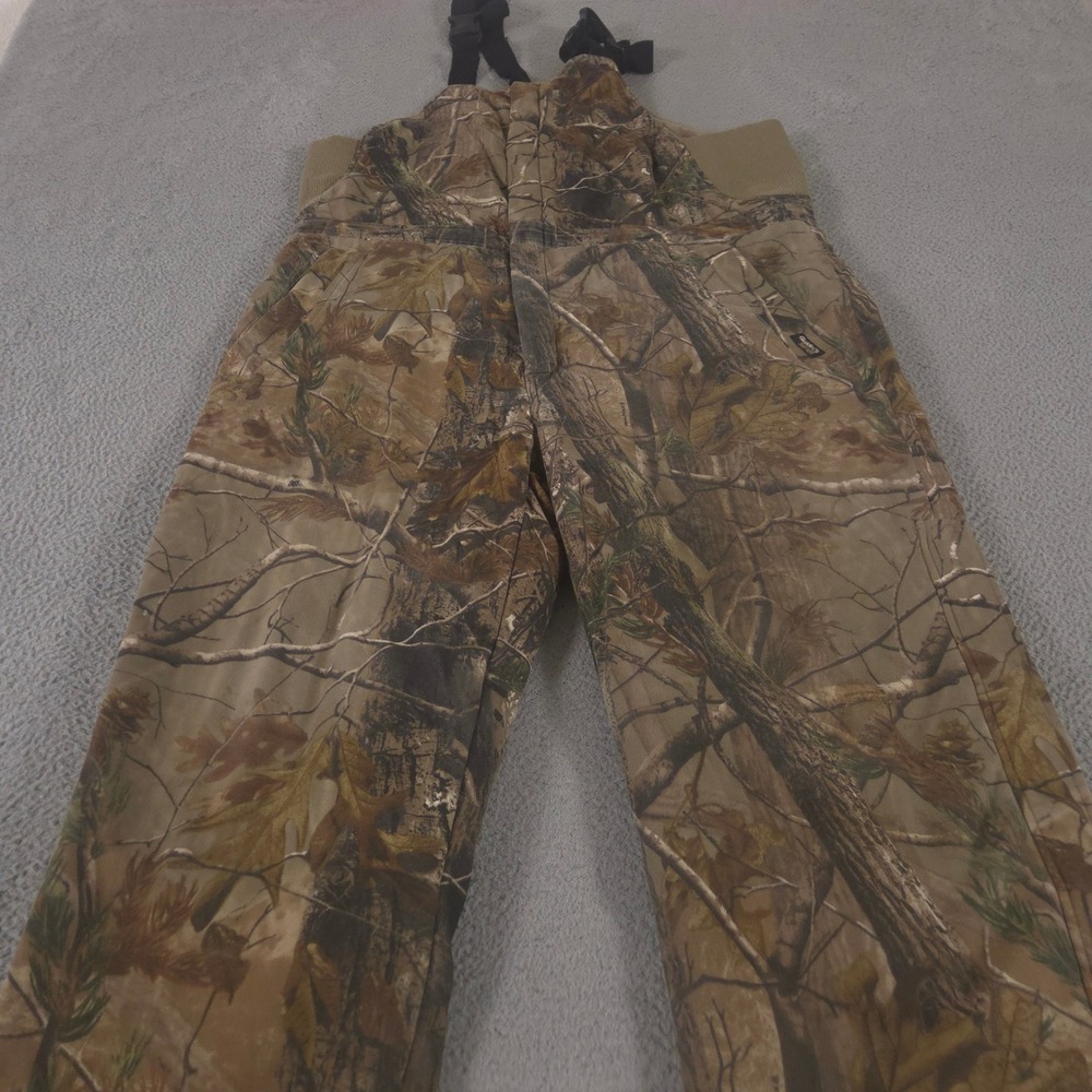 Guide Series Overalls Men XL Camo Realtree AP Insulated Hunting Bib Straight Leg
